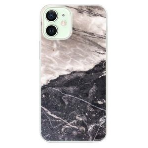 Odolné silikónové puzdro iSaprio - BW Marble - iPhone 12 mini vyobraziť