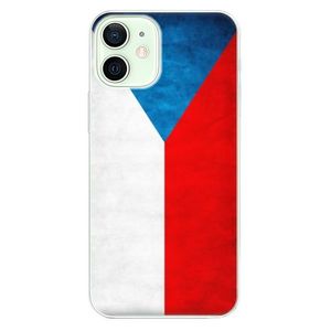 Odolné silikónové puzdro iSaprio - Czech Flag - iPhone 12 mini vyobraziť