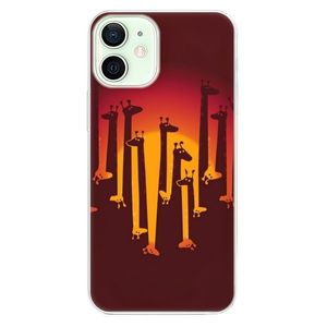 Odolné silikónové puzdro iSaprio - Giraffe 01 - iPhone 12 mini vyobraziť