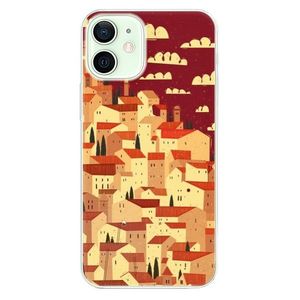 Odolné silikónové puzdro iSaprio - Mountain City - iPhone 12 mini vyobraziť
