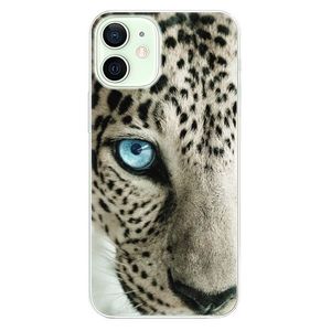 Odolné silikónové puzdro iSaprio - White Panther - iPhone 12 mini vyobraziť