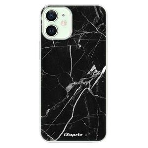 Odolné silikónové puzdro iSaprio - Black Marble 18 - iPhone 12 mini vyobraziť