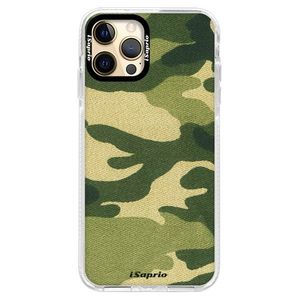 Silikónové puzdro Bumper iSaprio - Green Camuflage 01 - iPhone 12 Pro Max vyobraziť