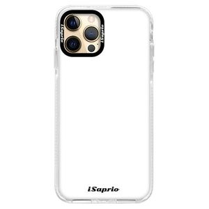 Silikónové puzdro Bumper iSaprio - 4Pure - bílý - iPhone 12 Pro Max vyobraziť