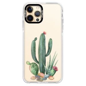 Silikónové puzdro Bumper iSaprio - Cacti 02 - iPhone 12 Pro Max vyobraziť