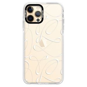 Silikónové puzdro Bumper iSaprio - Fancy - white - iPhone 12 Pro Max vyobraziť