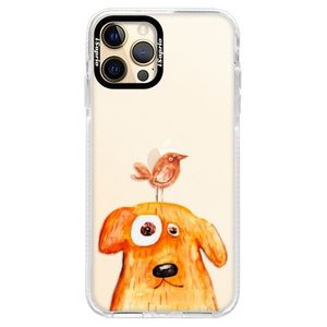Silikónové puzdro Bumper iSaprio - Dog And Bird - iPhone 12 Pro Max vyobraziť