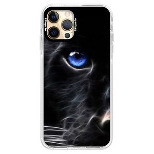 Silikónové puzdro Bumper iSaprio - Black Puma - iPhone 12 Pro Max vyobraziť
