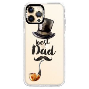 Silikónové puzdro Bumper iSaprio - Best Dad - iPhone 12 Pro Max vyobraziť