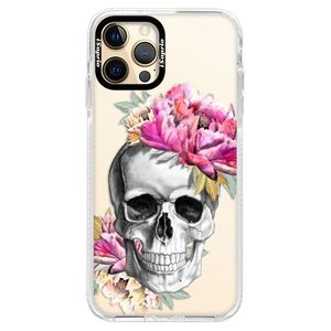 Silikónové puzdro Bumper iSaprio - Pretty Skull - iPhone 12 Pro Max vyobraziť