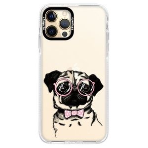 Silikónové puzdro Bumper iSaprio - The Pug - iPhone 12 Pro Max vyobraziť