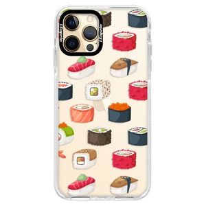 Silikónové puzdro Bumper iSaprio - Sushi Pattern - iPhone 12 Pro Max vyobraziť