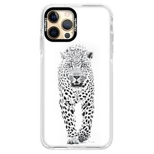 Silikónové puzdro Bumper iSaprio - White Jaguar - iPhone 12 Pro Max vyobraziť