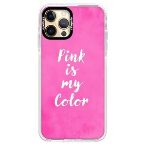 Silikónové puzdro Bumper iSaprio - Pink is my color - iPhone 12 Pro Max vyobraziť