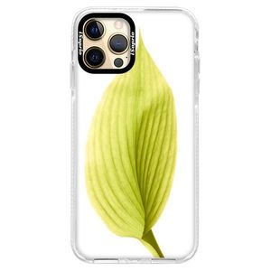 Silikónové puzdro Bumper iSaprio - Green Leaf - iPhone 12 Pro Max vyobraziť