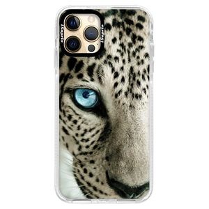 Silikónové puzdro Bumper iSaprio - White Panther - iPhone 12 Pro Max vyobraziť