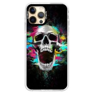 Silikónové puzdro Bumper iSaprio - Skull in Colors - iPhone 12 Pro Max vyobraziť
