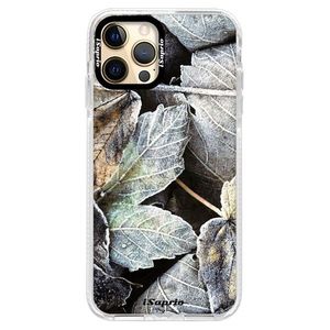 Silikónové puzdro Bumper iSaprio - Old Leaves 01 - iPhone 12 Pro vyobraziť