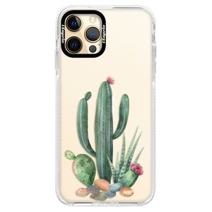 Silikónové puzdro Bumper iSaprio - Cacti 02 - iPhone 12 Pro vyobraziť