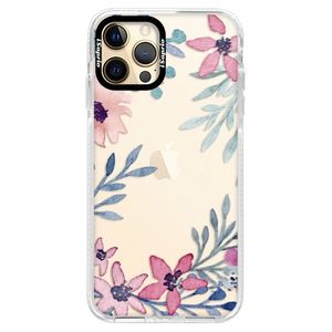 Silikónové puzdro Bumper iSaprio - Leaves and Flowers - iPhone 12 Pro vyobraziť