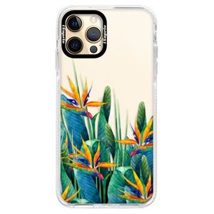 Silikónové puzdro Bumper iSaprio - Exotic Flowers - iPhone 12 Pro vyobraziť
