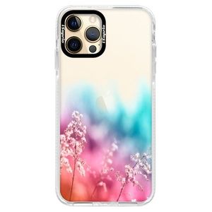 Silikónové puzdro Bumper iSaprio - Rainbow Grass - iPhone 12 Pro vyobraziť