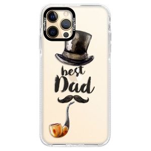 Silikónové puzdro Bumper iSaprio - Best Dad - iPhone 12 Pro vyobraziť