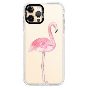 Silikónové puzdro Bumper iSaprio - Flamingo 01 - iPhone 12 Pro vyobraziť
