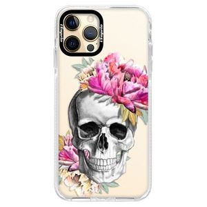 Silikónové puzdro Bumper iSaprio - Pretty Skull - iPhone 12 Pro vyobraziť