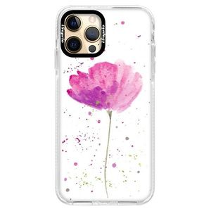 Silikónové puzdro Bumper iSaprio - Poppies - iPhone 12 Pro vyobraziť