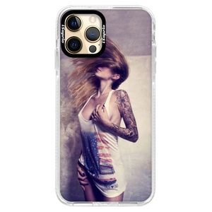 Silikónové puzdro Bumper iSaprio - Girl 01 - iPhone 12 Pro vyobraziť
