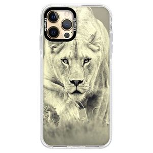 Silikónové puzdro Bumper iSaprio - Lioness 01 - iPhone 12 Pro vyobraziť