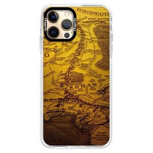 Silikónové puzdro Bumper iSaprio - Old Map - iPhone 12 Pro vyobraziť