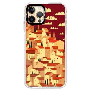 Silikónové puzdro Bumper iSaprio - Mountain City - iPhone 12 Pro vyobraziť