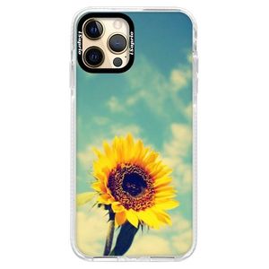 Silikónové puzdro Bumper iSaprio - Sunflower 01 - iPhone 12 Pro vyobraziť
