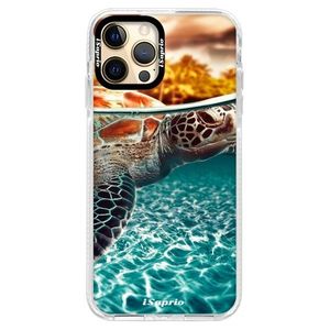 Silikónové puzdro Bumper iSaprio - Turtle 01 - iPhone 12 Pro vyobraziť
