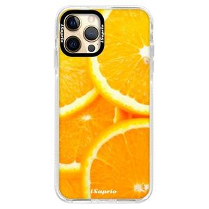 Silikónové puzdro Bumper iSaprio - Orange 10 - iPhone 12 Pro vyobraziť