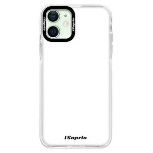 Silikónové puzdro Bumper iSaprio - 4Pure - bílý - iPhone 12 vyobraziť