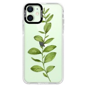 Silikónové puzdro Bumper iSaprio - Green Plant 01 - iPhone 12 vyobraziť