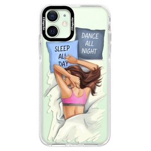 Silikónové puzdro Bumper iSaprio - Dance and Sleep - iPhone 12 vyobraziť