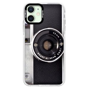 Silikónové puzdro Bumper iSaprio - Vintage Camera 01 - iPhone 12 vyobraziť