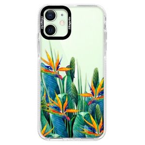 Silikónové puzdro Bumper iSaprio - Exotic Flowers - iPhone 12 vyobraziť