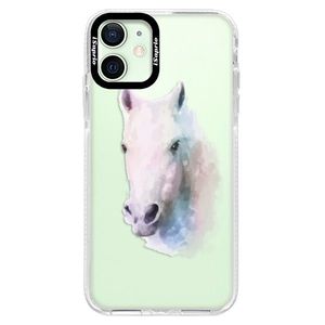 Silikónové puzdro Bumper iSaprio - Horse 01 - iPhone 12 vyobraziť
