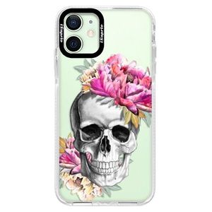 Silikónové puzdro Bumper iSaprio - Pretty Skull - iPhone 12 vyobraziť
