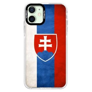 Silikónové puzdro Bumper iSaprio - Slovakia Flag - iPhone 12 vyobraziť