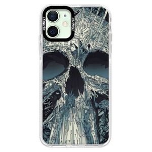 Silikónové puzdro Bumper iSaprio - Abstract Skull - iPhone 12 vyobraziť
