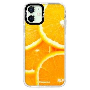 Silikónové puzdro Bumper iSaprio - Orange 10 - iPhone 12 vyobraziť