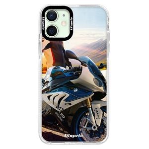Silikónové puzdro Bumper iSaprio - Motorcycle 10 - iPhone 12 vyobraziť