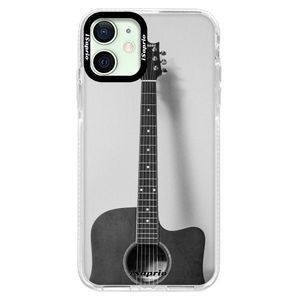 Silikónové puzdro Bumper iSaprio - Guitar 01 - iPhone 12 vyobraziť