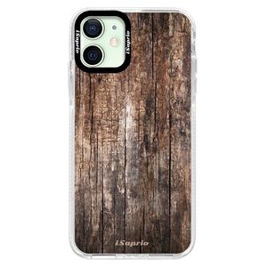 Silikónové puzdro Bumper iSaprio - Wood 11 - iPhone 12 vyobraziť